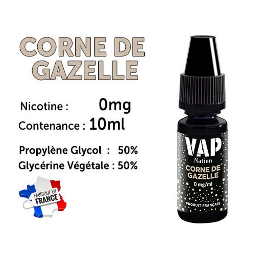 Vap Nation Lot De 5 Liquides - Corne De Gazelle 0 Mg 3 Vap Nation Lot De 5 Liquides - Corne De Gazelle 0 Mg