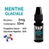 Vap Nation Lot De 5 Liquides - Menthe Glaciale 0 Mg -Fournitures Pour Fumeurs vap nation lot de 5 liquides menthe glaciale 0 mg