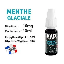 Vap Nation Lot De 5 Liquides - Menthe Glaciale 16 Mg