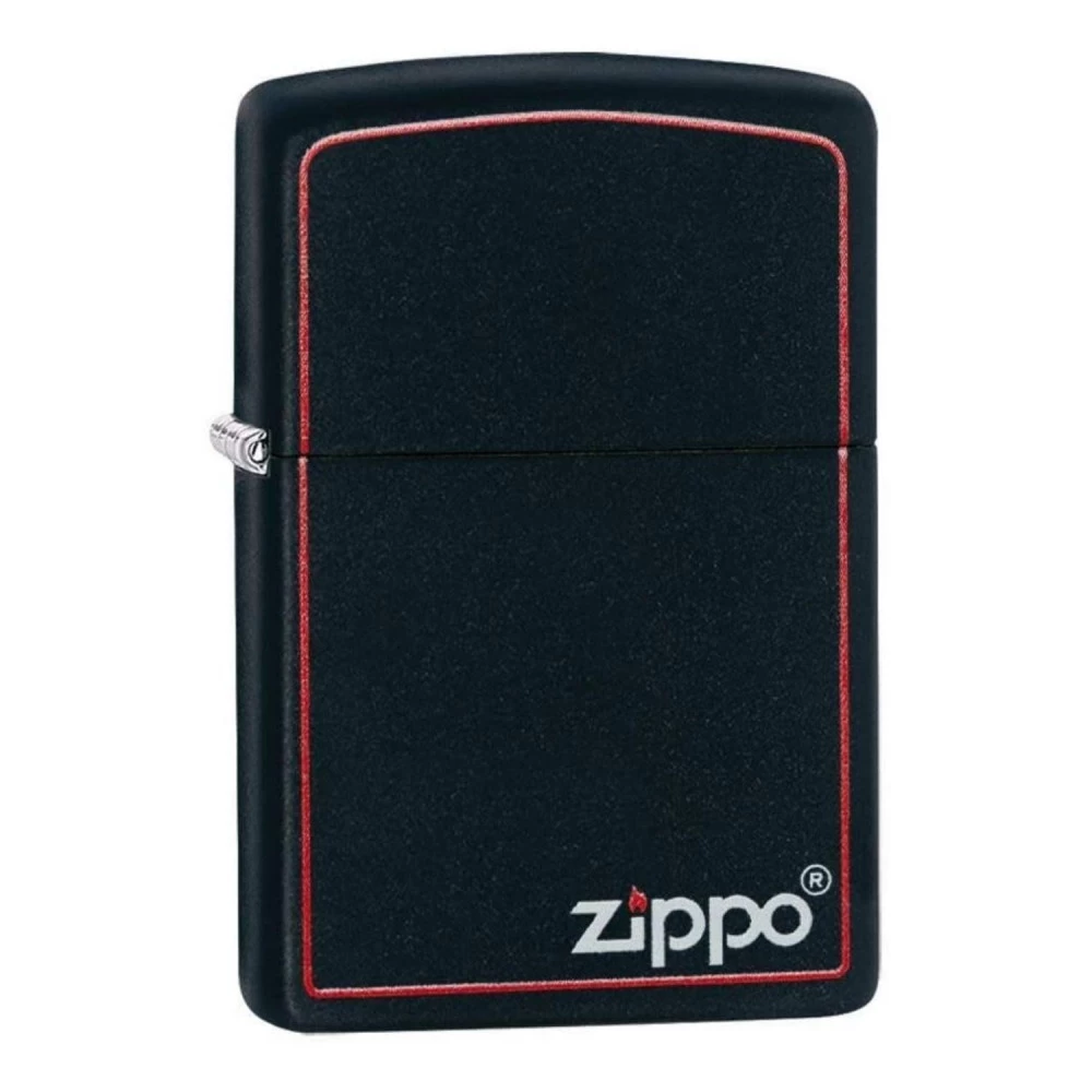 Zippo 218ZB Matte Black Red 60001437 3 Zippo 218ZB Matte Black Red 60001437