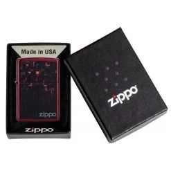 Zippo Black Cubes Design 60005312 -Fournitures Pour Fumeurs zippo black cubes design 60005312 2