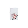 Zippo Blanc - Quinte Flush 1 Zippo Blanc - Quinte Flush -Fournitures Pour Fumeurs zippo blanc quinte flush