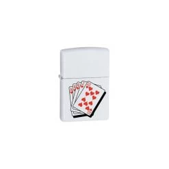 Zippo Blanc - Quinte Flush