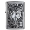 Zippo Briquet Zodiaque - Gémeaux -Fournitures Pour Fumeurs zippo briquet zodiaque gemeaux