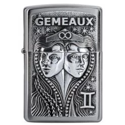 Zippo Briquet Zodiaque - Gémeaux