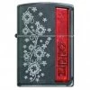 Zippo Design 4 - Fleurs Gravées -Fournitures Pour Fumeurs zippo design 4 fleurs gravees
