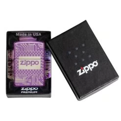 Zippo Design Circuit Board Violet 60005277 7 Zippo Design Circuit Board Violet 60005277 -Fournitures Pour Fumeurs zippo design circuit board violet 60005277 2