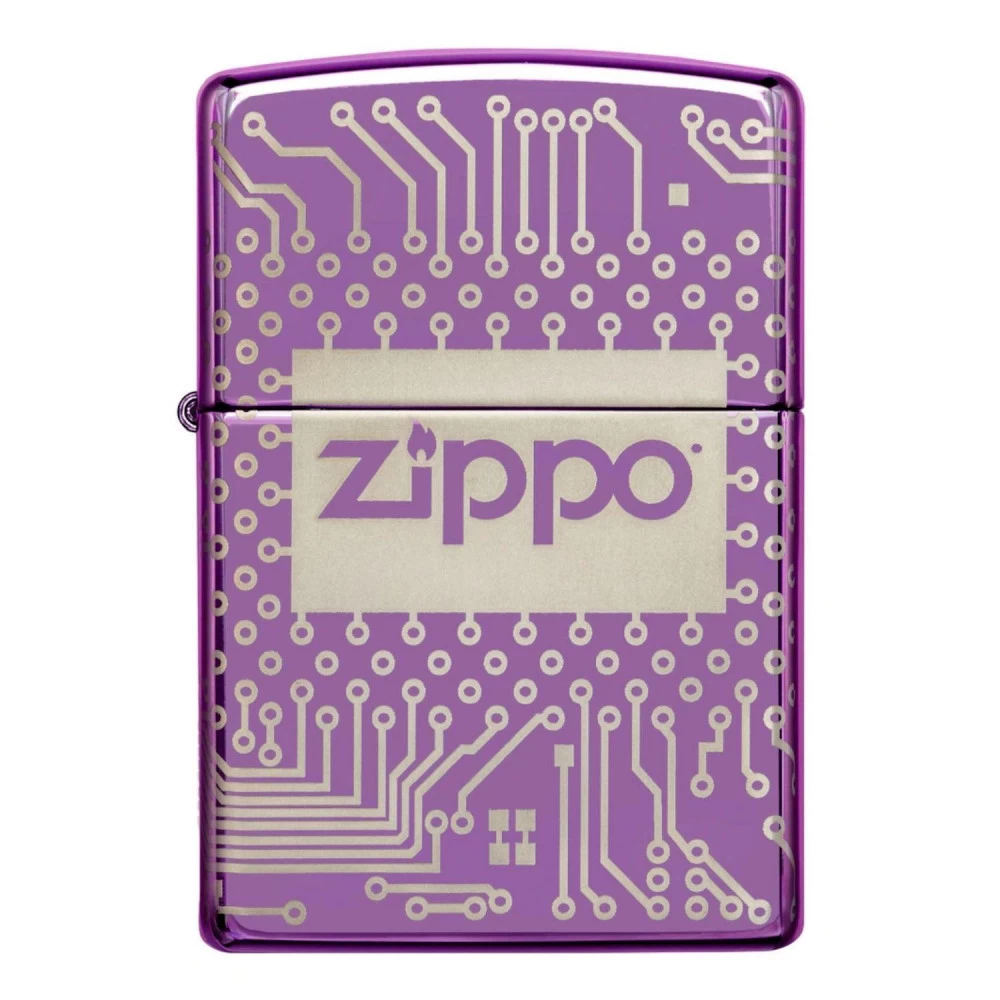 Zippo Design Circuit Board Violet 60005277 3 Zippo Design Circuit Board Violet 60005277