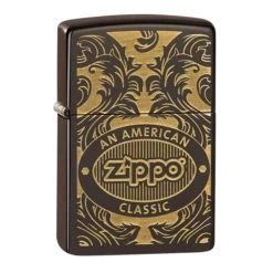 Zippo Design Scroll Art Déco Marron 60005290