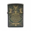 Zippo Design Scroll Art Déco Vert 60005289 -Fournitures Pour Fumeurs zippo design scroll art deco vert 60005289